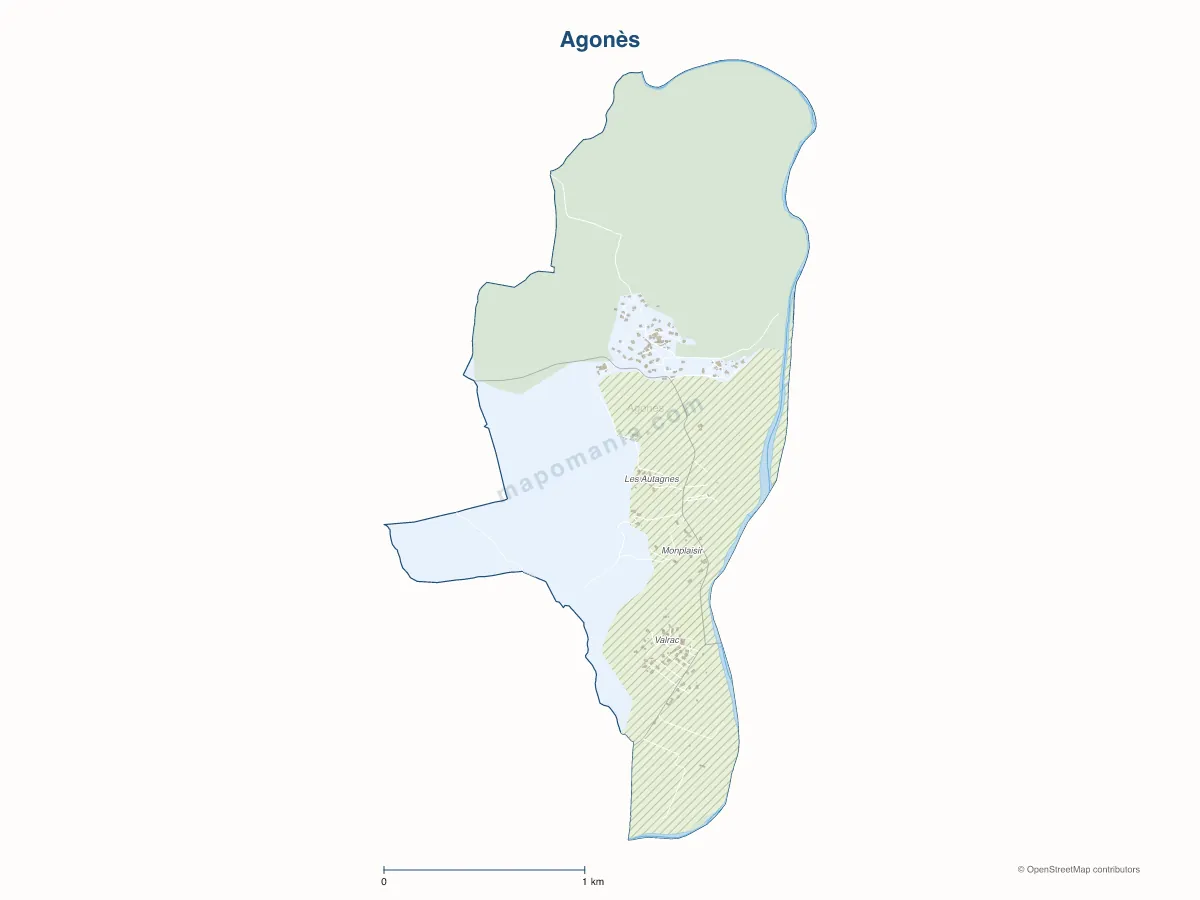 Carte de Agonès à personnaliser