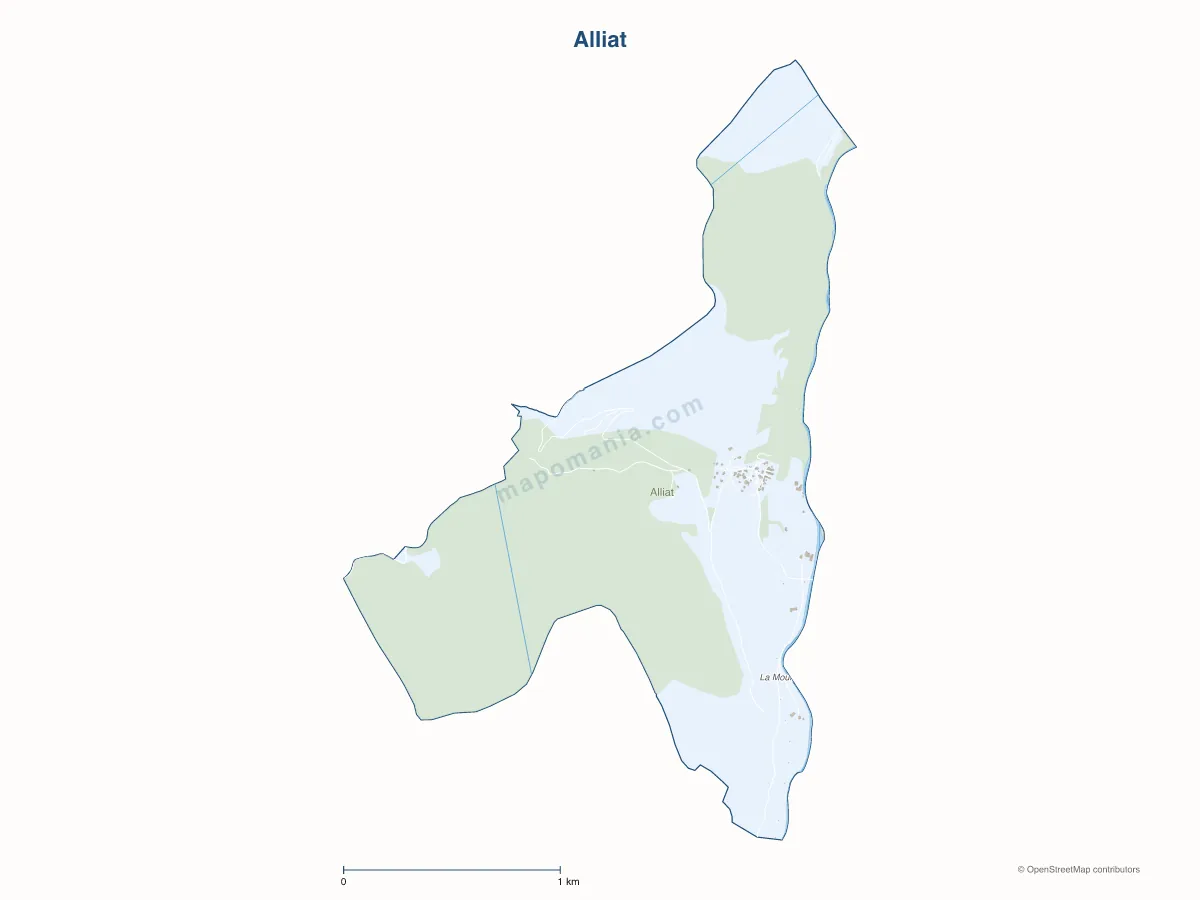 Carte de Alliat à personnaliser