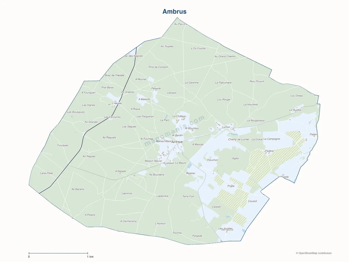 Carte de Ambrus à personnaliser