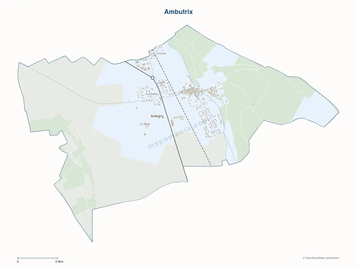 Carte de Ambutrix à personnaliser