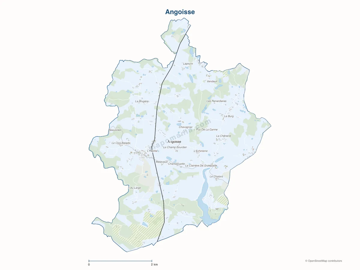 Carte de Angoisse à personnaliser