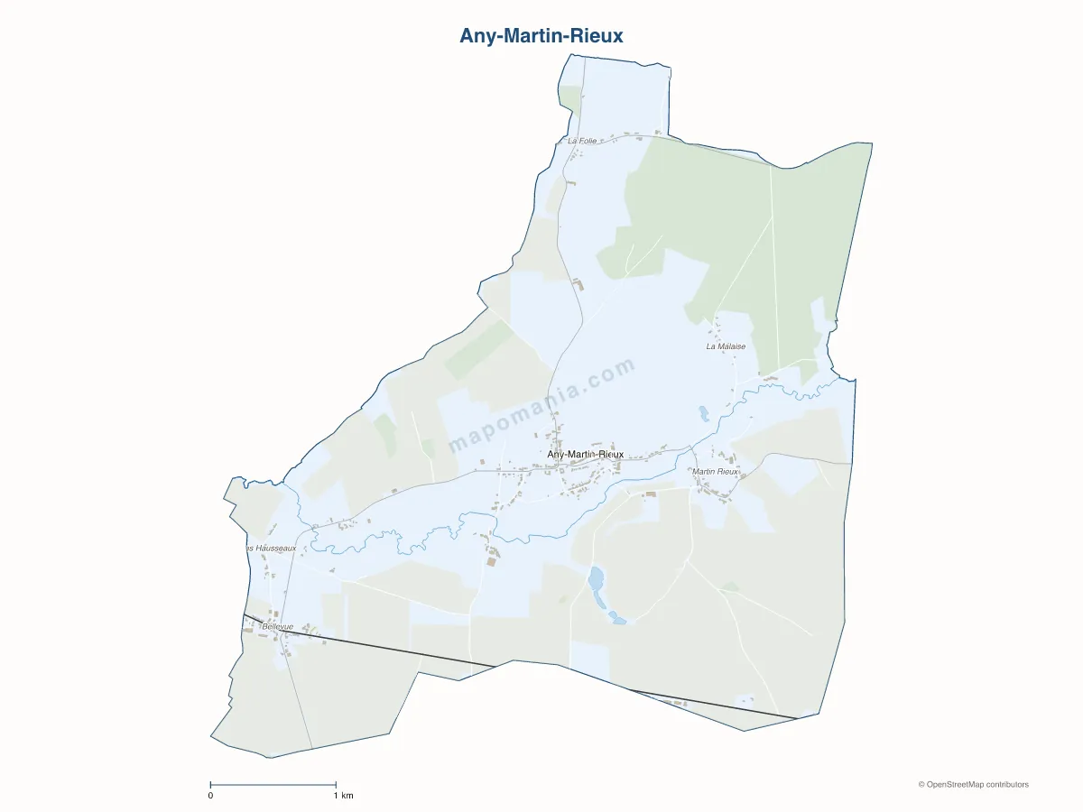 Carte de Any-Martin-Rieux à personnaliser