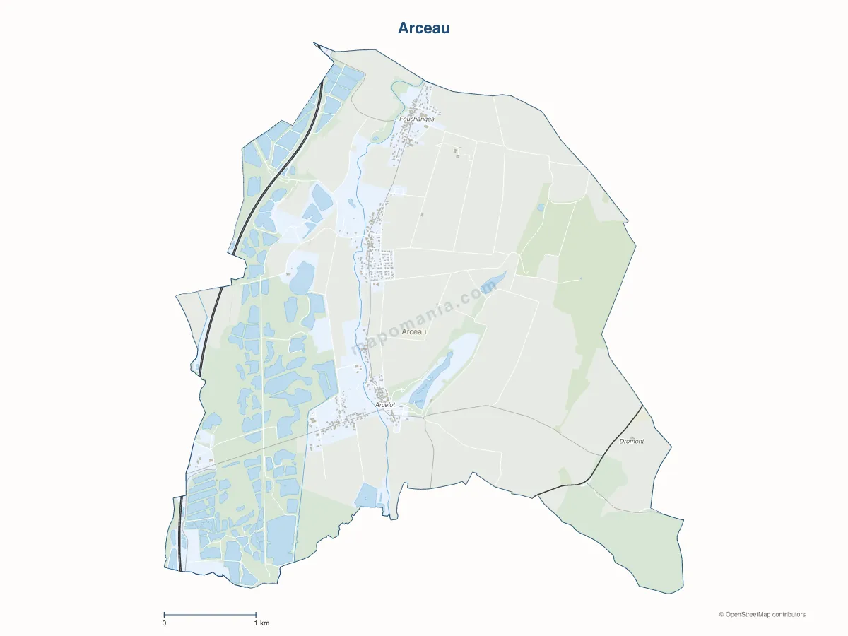 Carte de Arceau à personnaliser