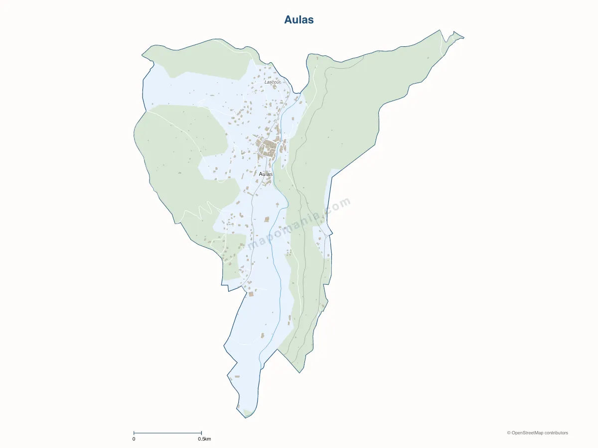 Carte de Aulas à personnaliser