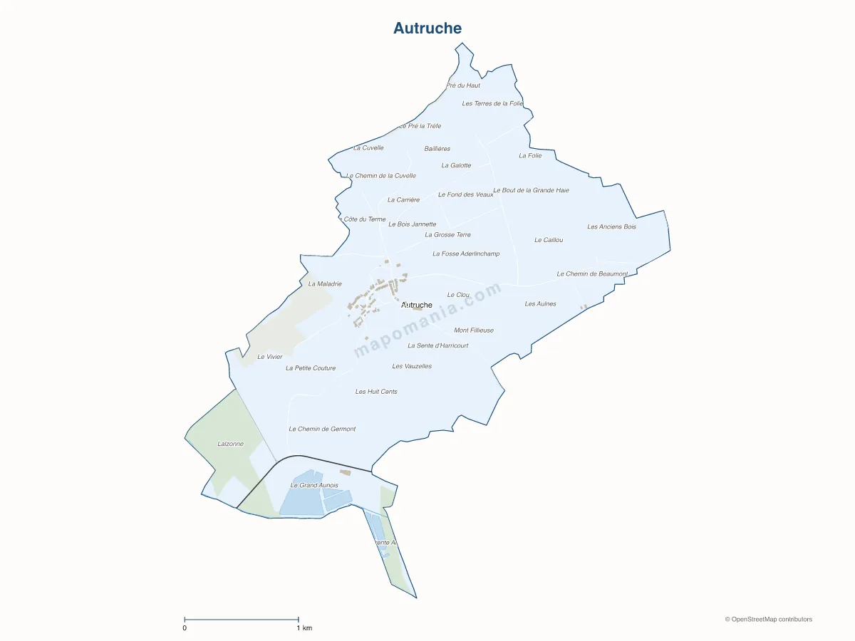 Carte de Autruche à personnaliser
