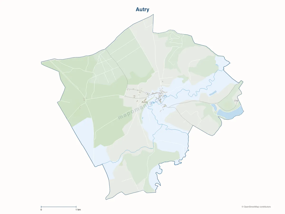 Carte de Autry à personnaliser