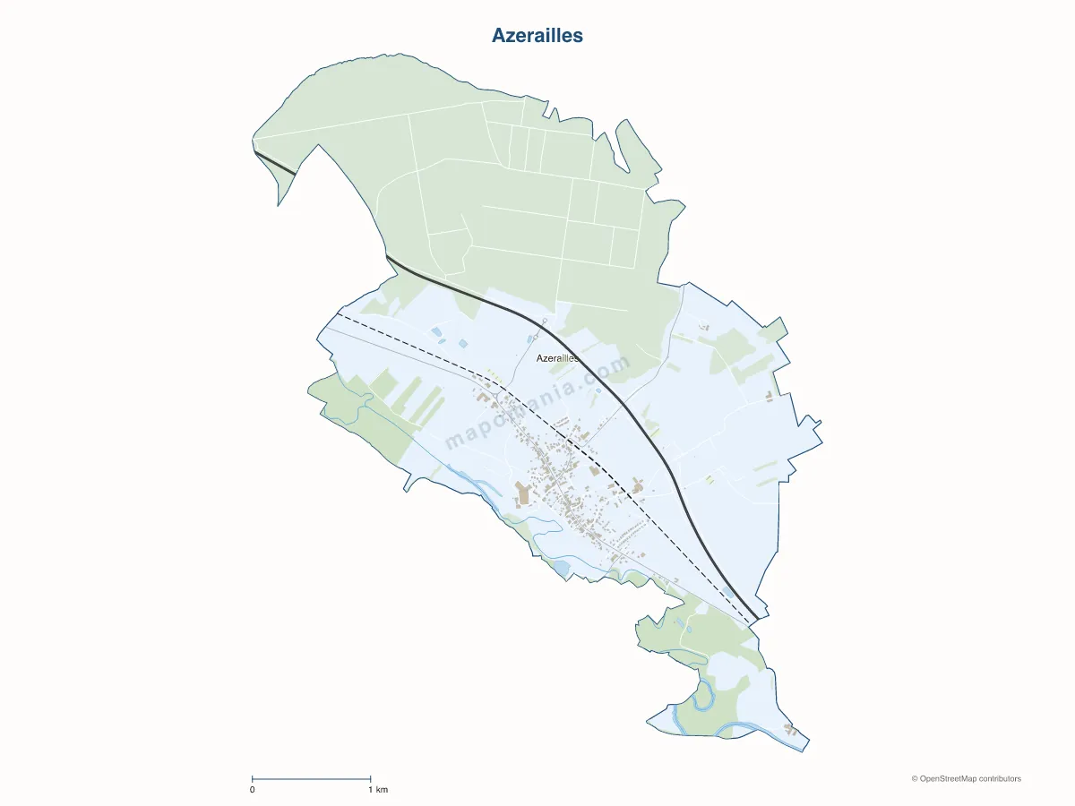 Carte de Azerailles à personnaliser