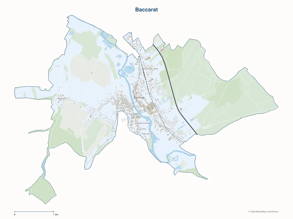Carte de Baccarat à personnaliser