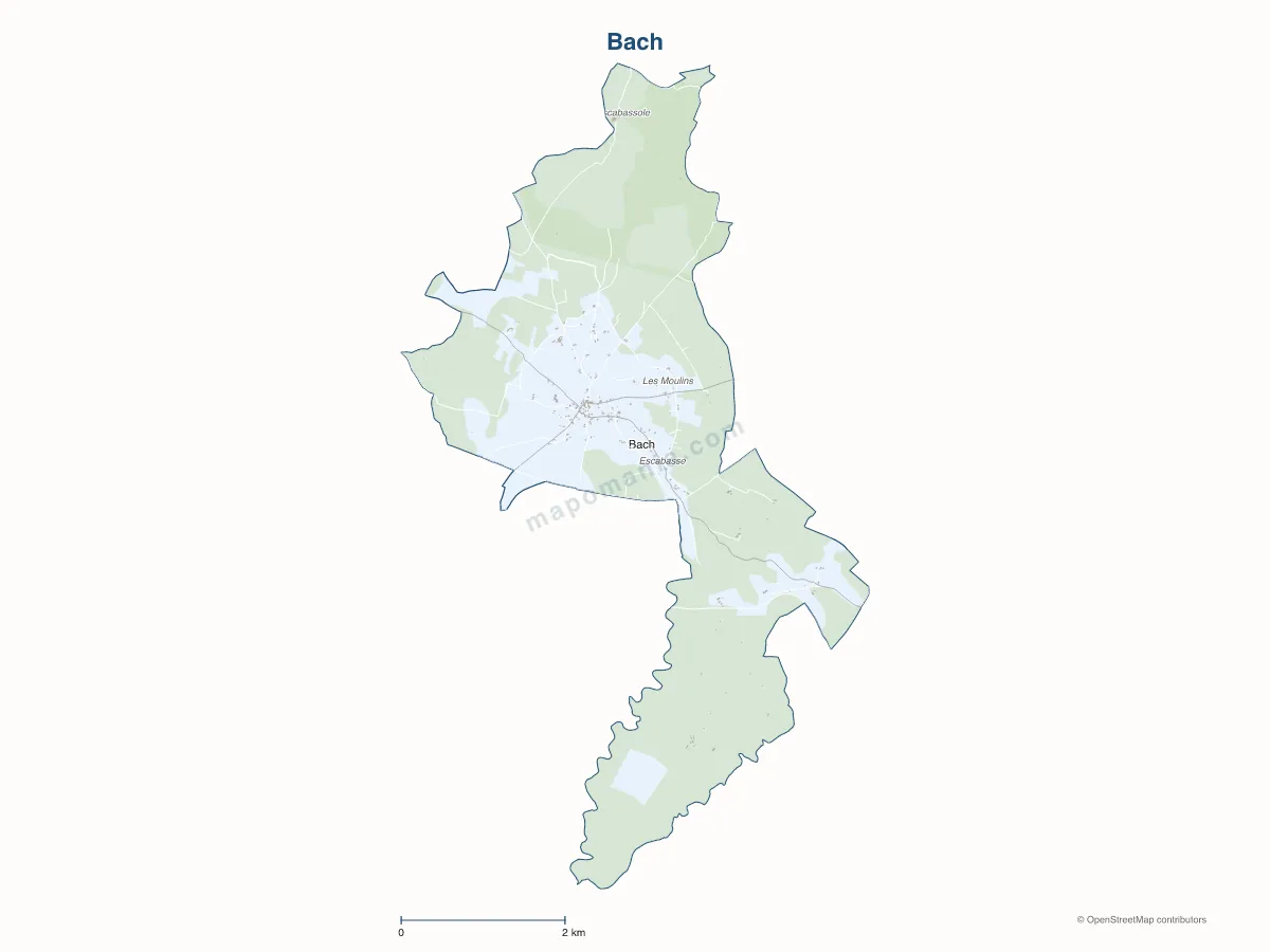 Carte de Bach à personnaliser