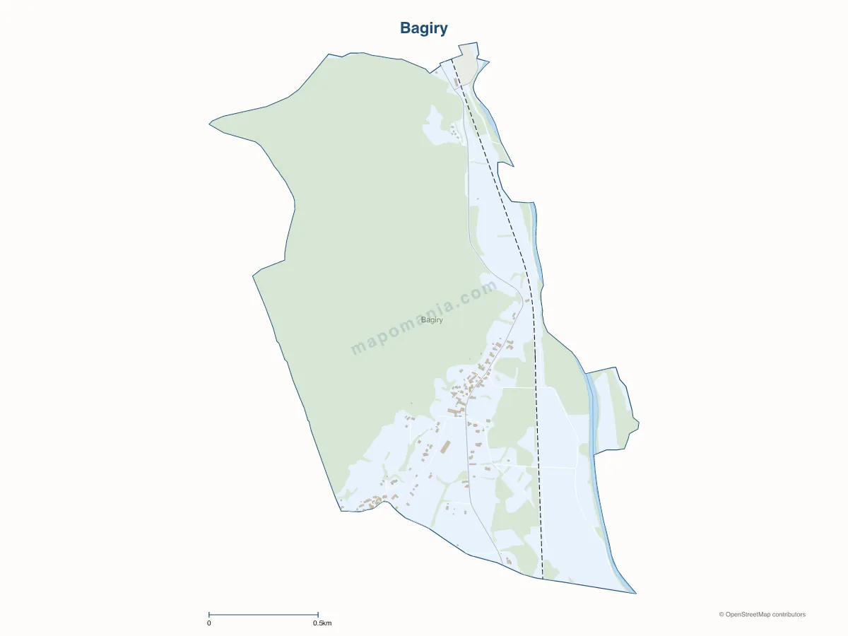 Carte de Bagiry à personnaliser