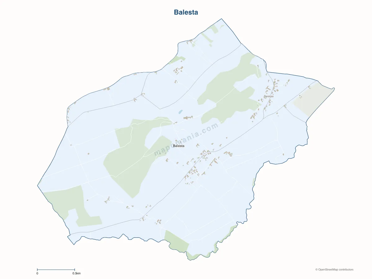 Carte de Balesta à personnaliser