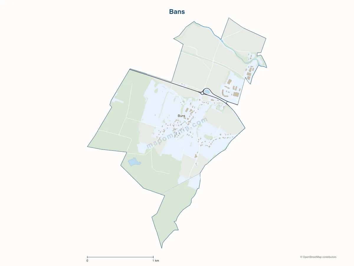 Carte de Bans à personnaliser