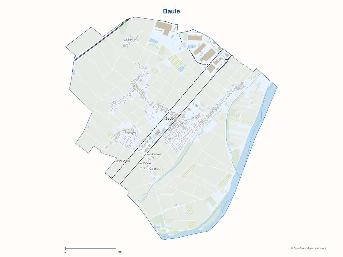 Carte de Baule à personnaliser
