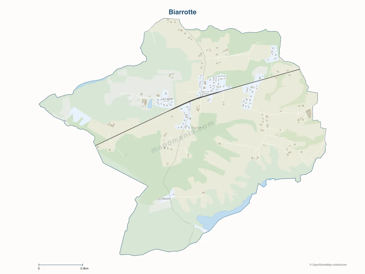 Carte de Biarrotte à personnaliser