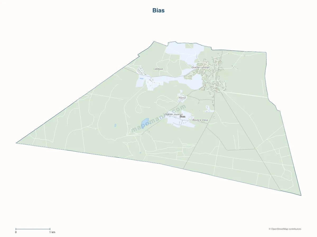Carte de Bias à personnaliser