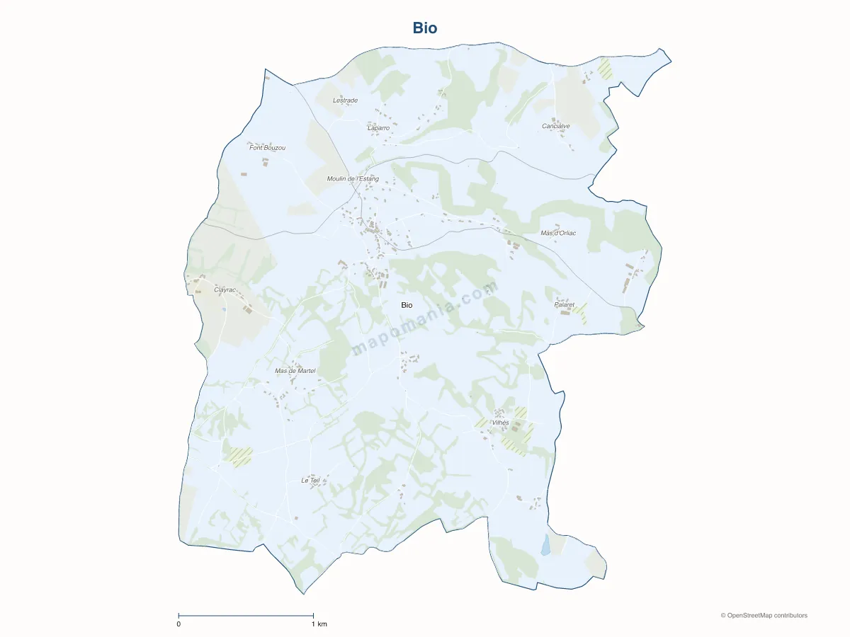 Carte de Bio à personnaliser