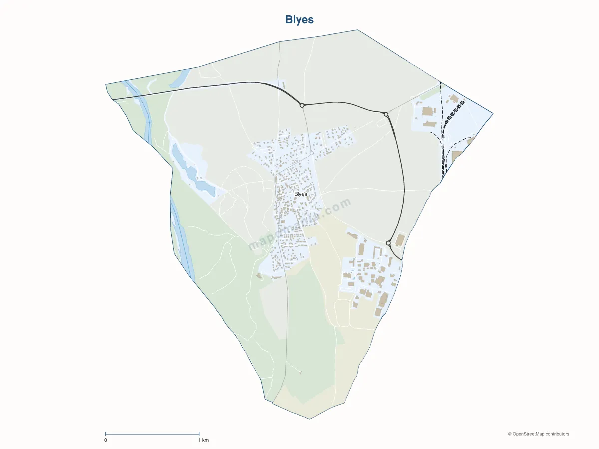 Carte de Blyes à personnaliser