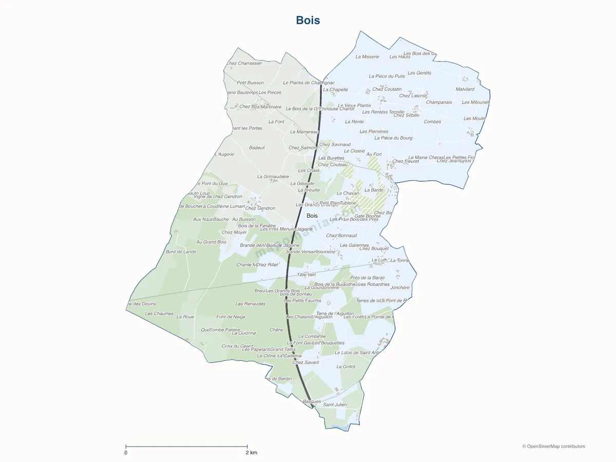 Carte de Bois à personnaliser