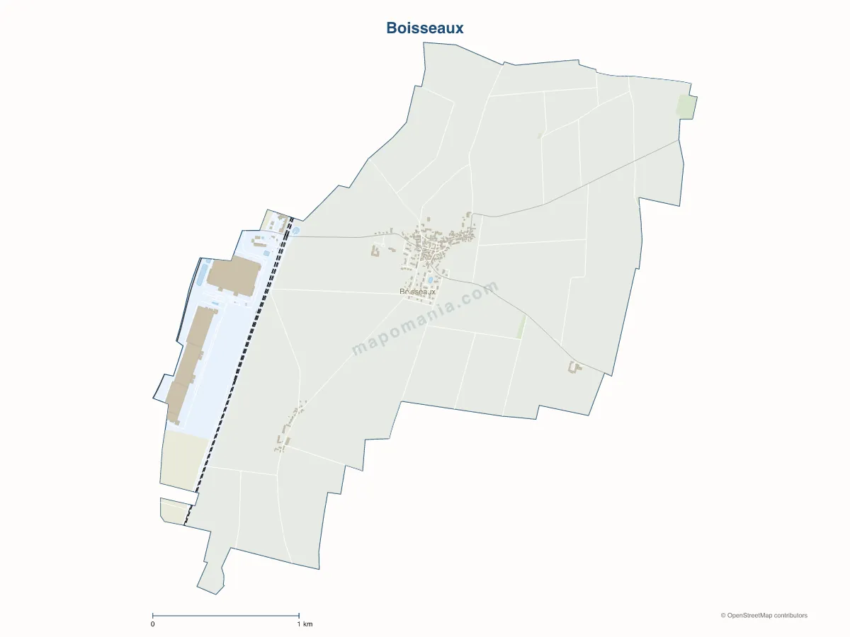 Carte de Boisseaux à personnaliser