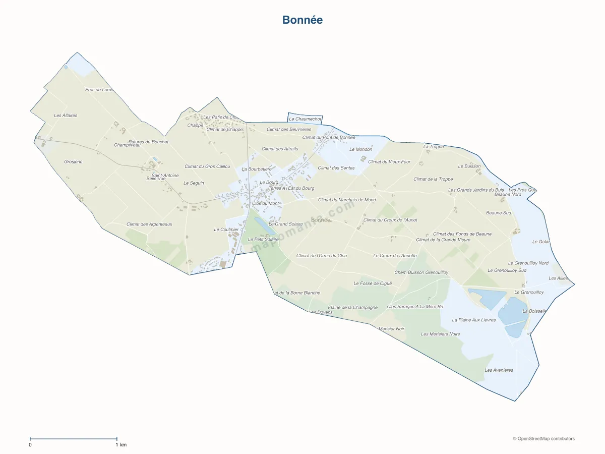 Carte de Bonnée à personnaliser