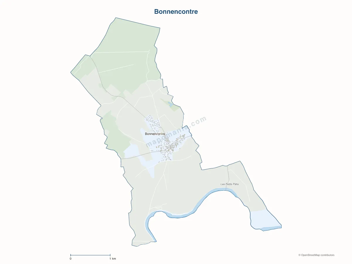 Carte de Bonnencontre à personnaliser