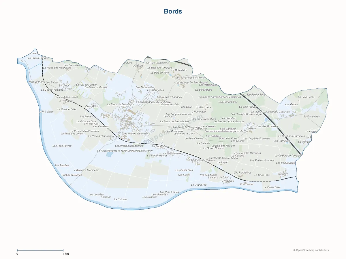 Carte de Bords à personnaliser