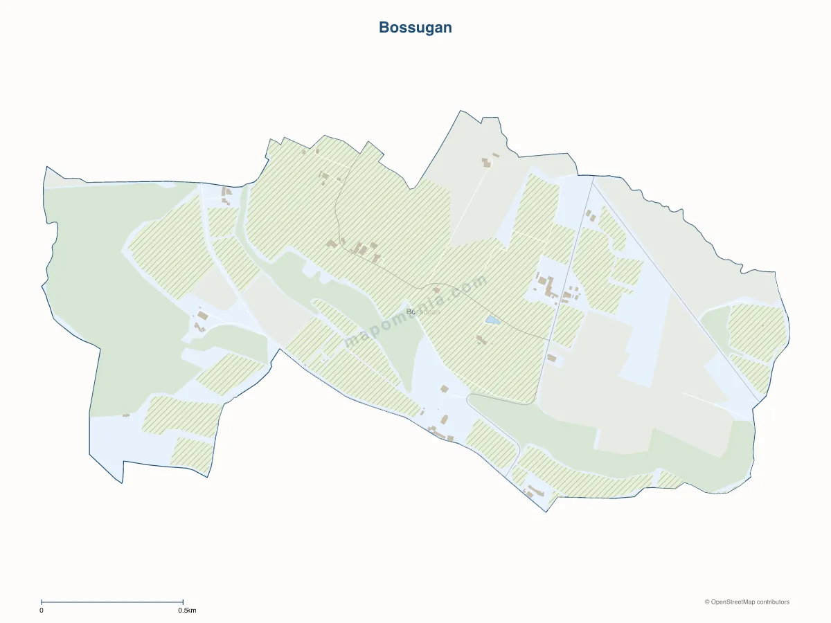 Carte de Bossugan à personnaliser