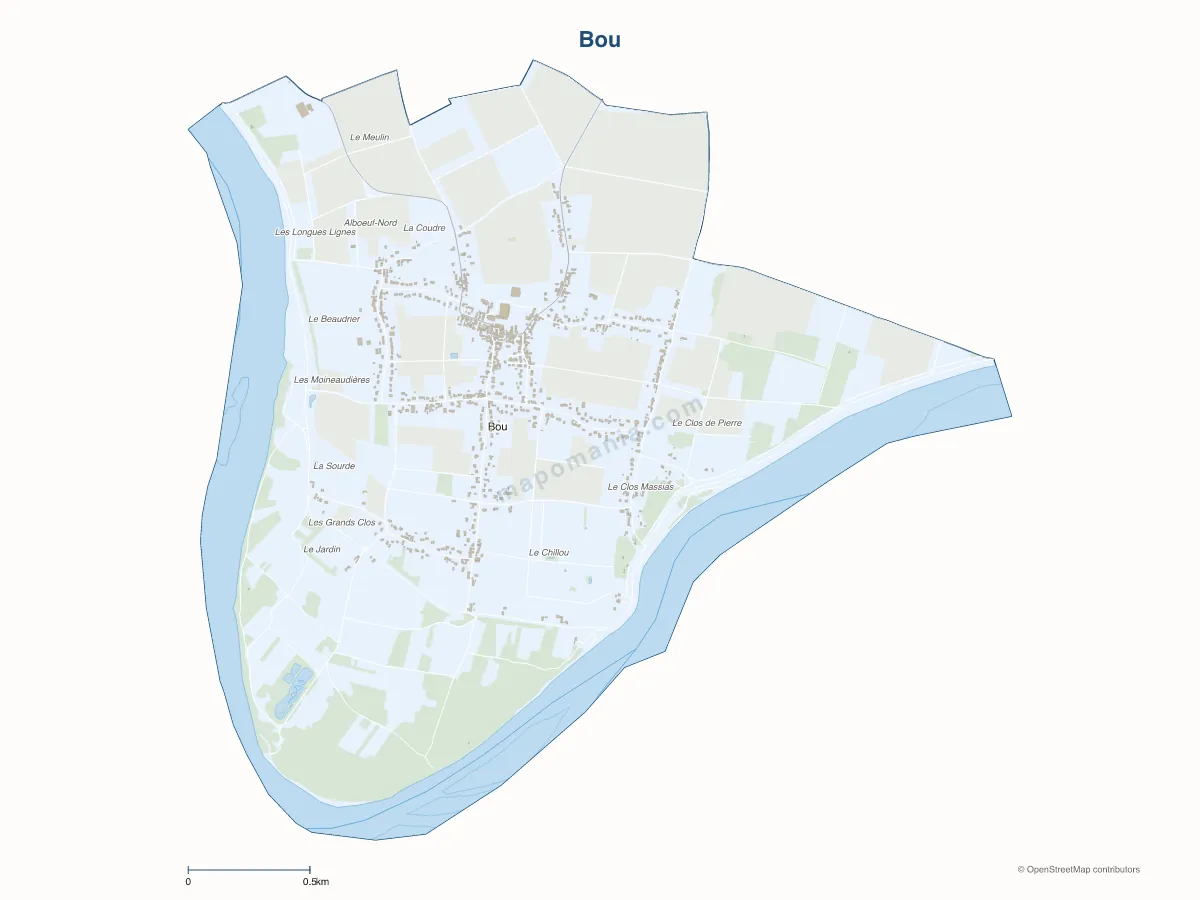 Carte de Bou à personnaliser