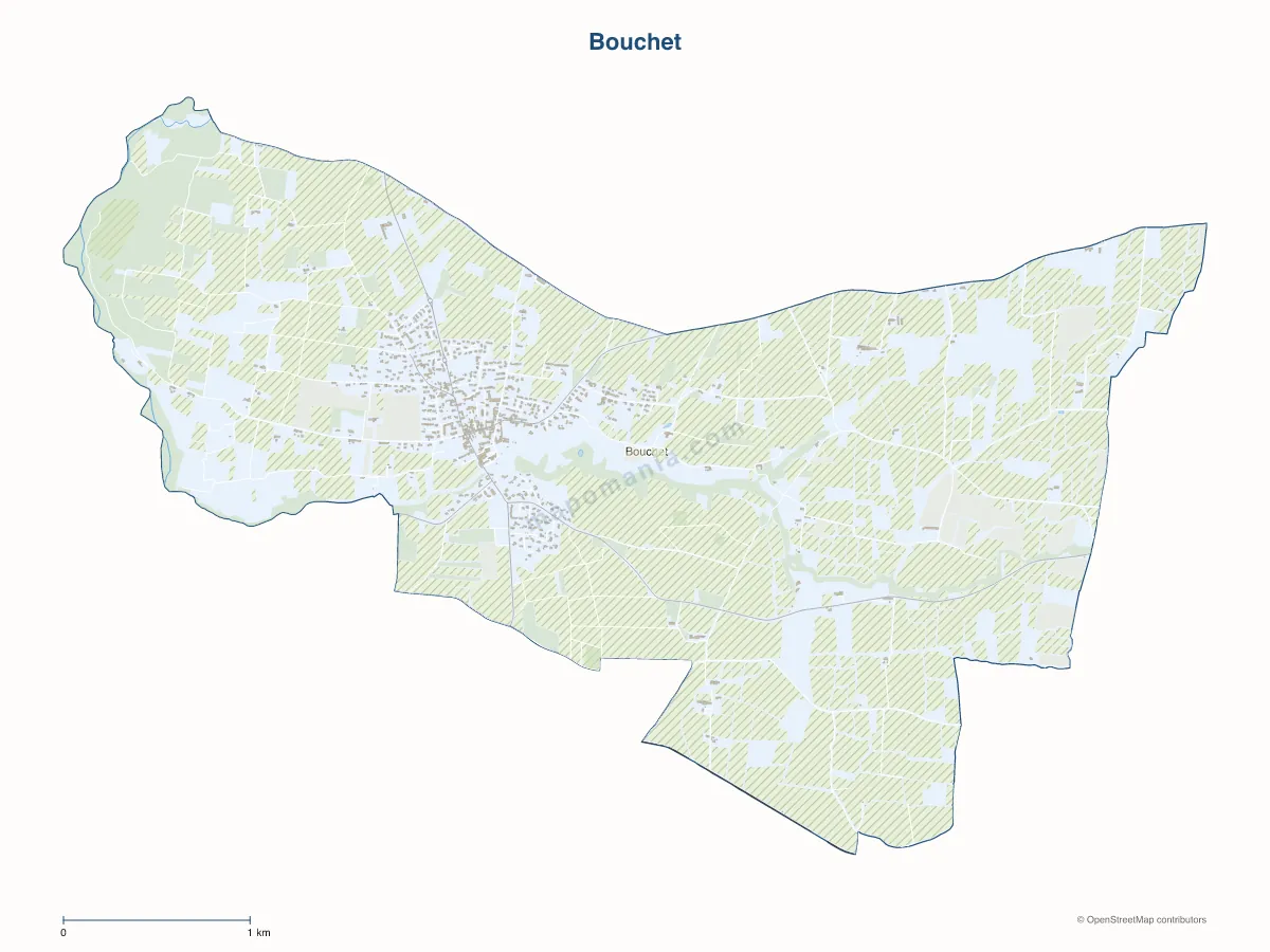 Carte de Bouchet à personnaliser