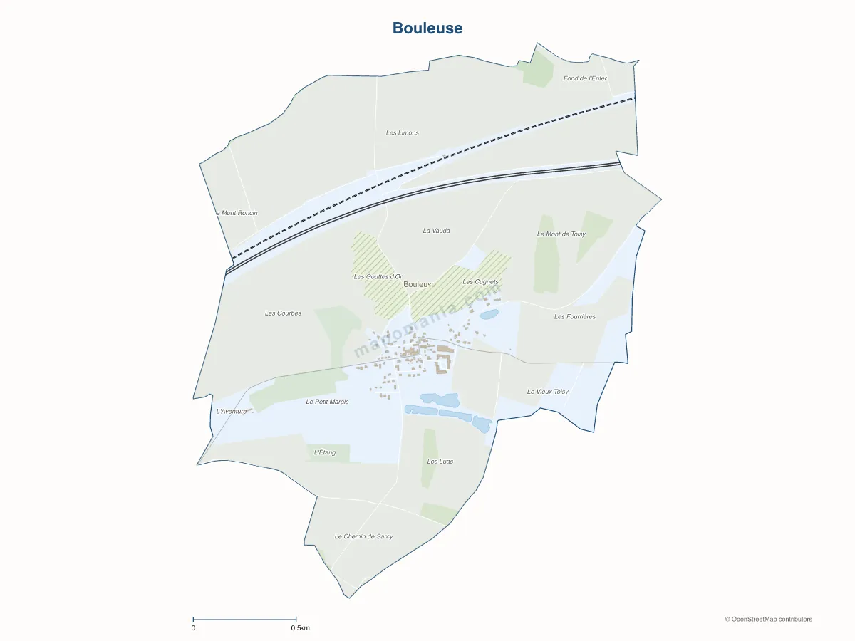 Carte de Bouleuse à personnaliser