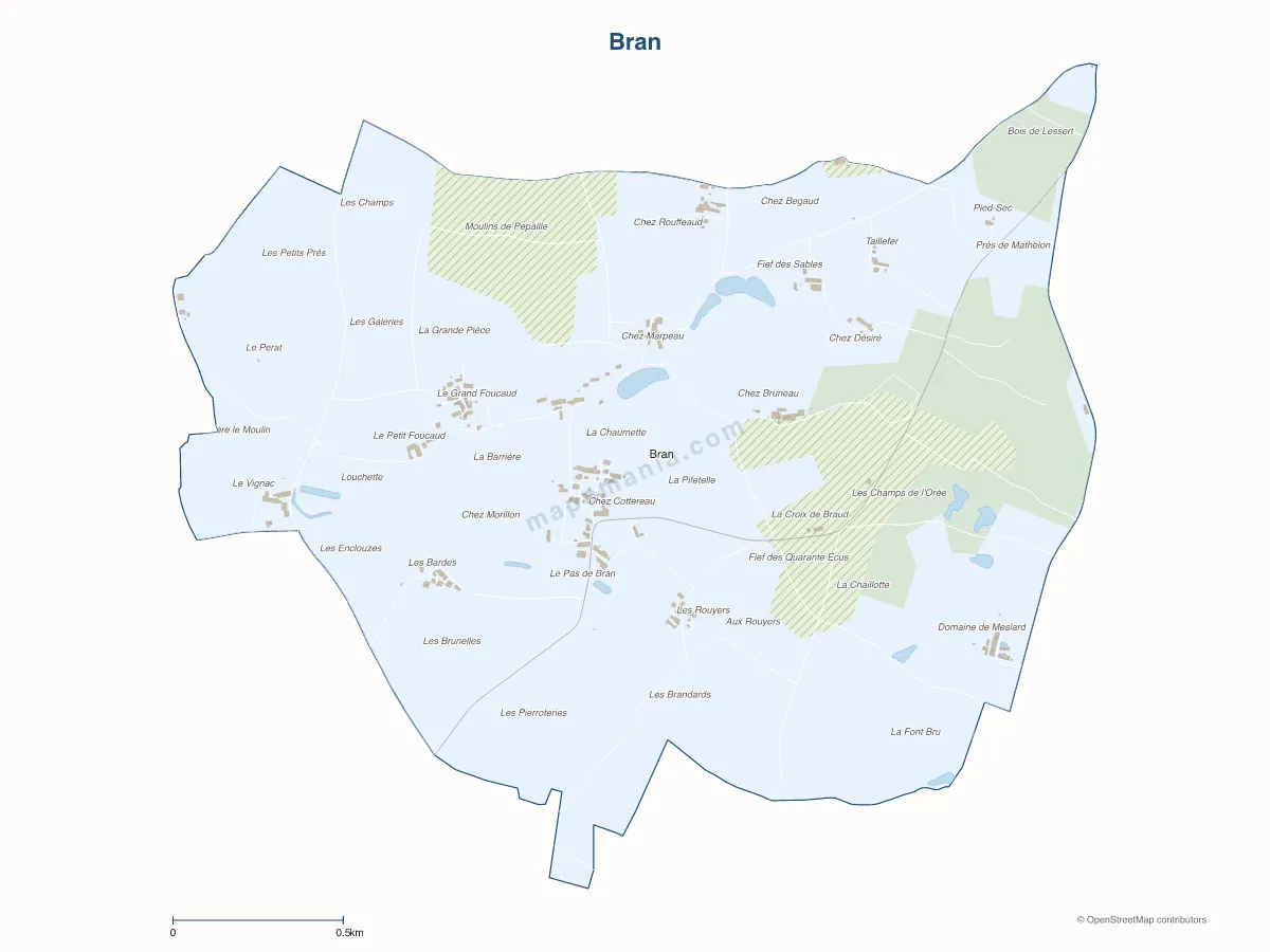 Carte de Bran à personnaliser