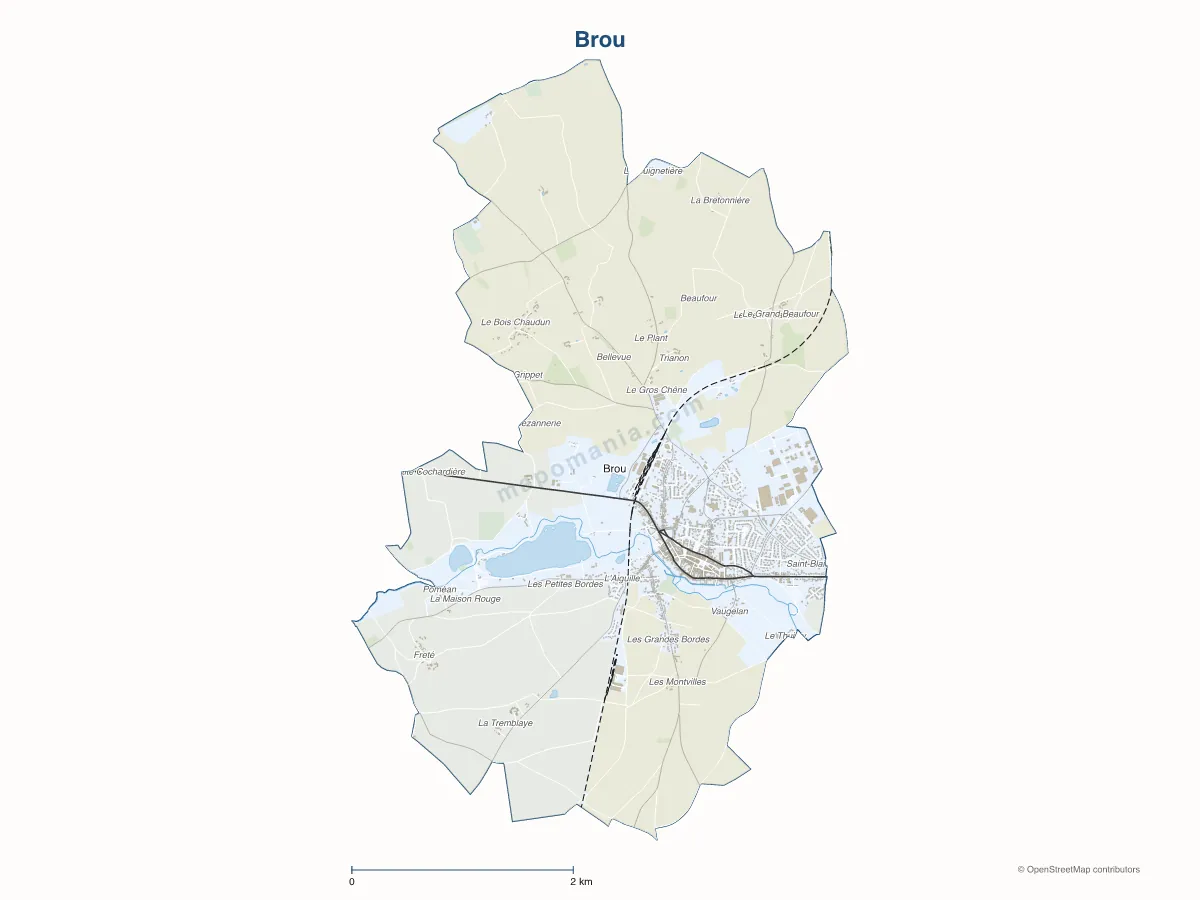Carte de Brou à personnaliser