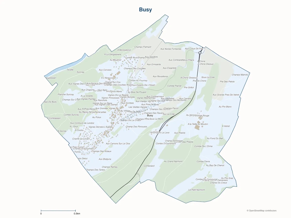 Carte de Busy à personnaliser