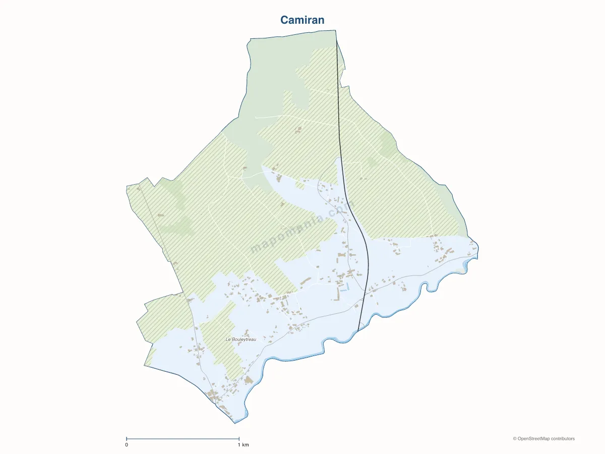 Carte de Camiran à personnaliser