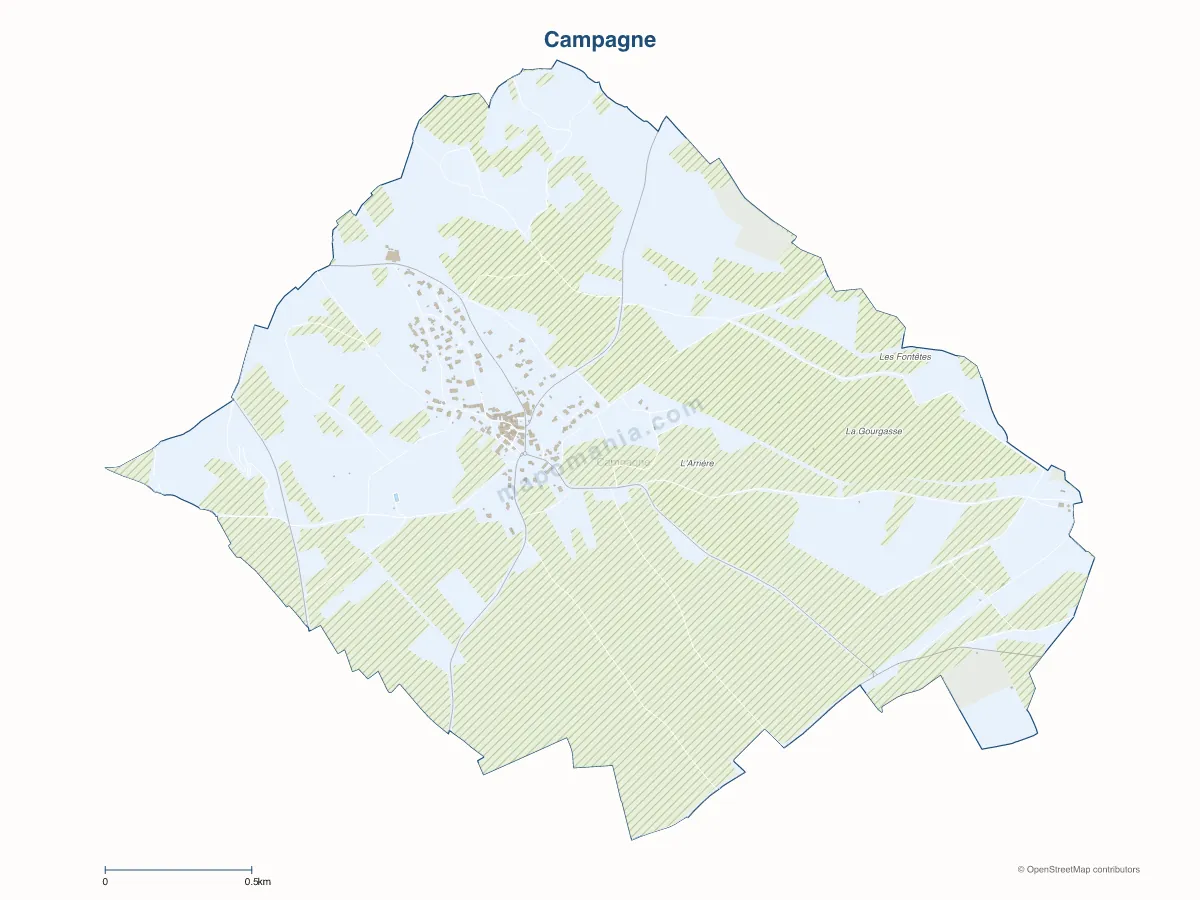 Carte de Campagne à personnaliser