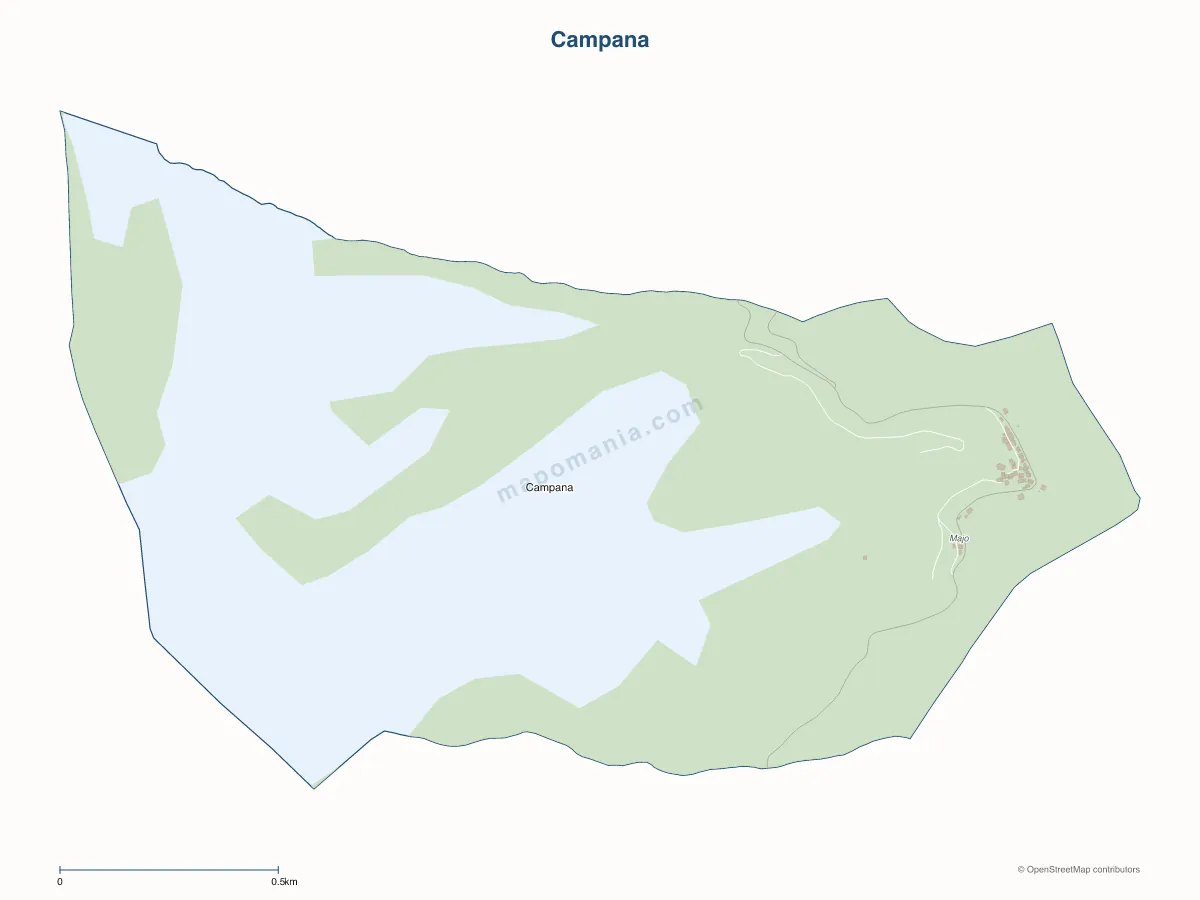 Carte de Campana à personnaliser