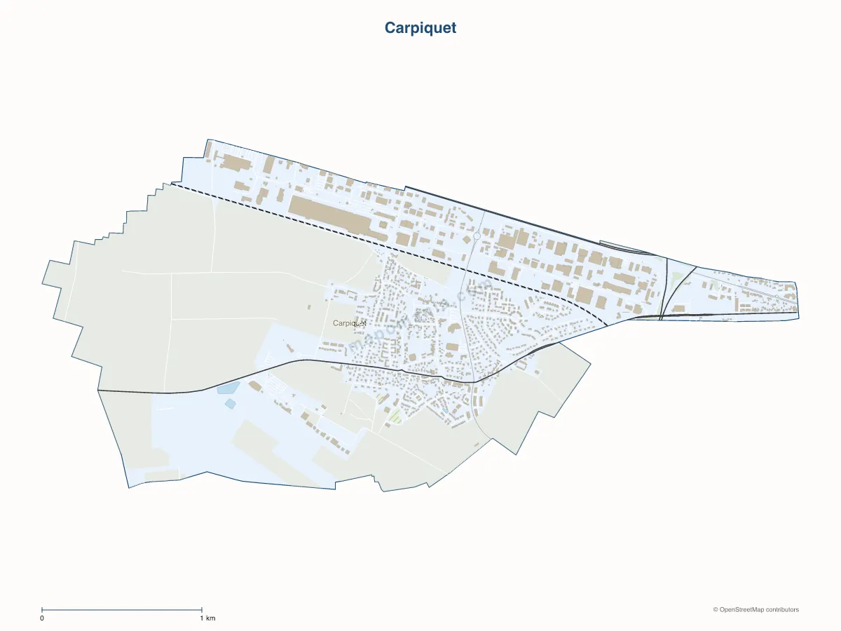 Carte de Carpiquet à personnaliser
