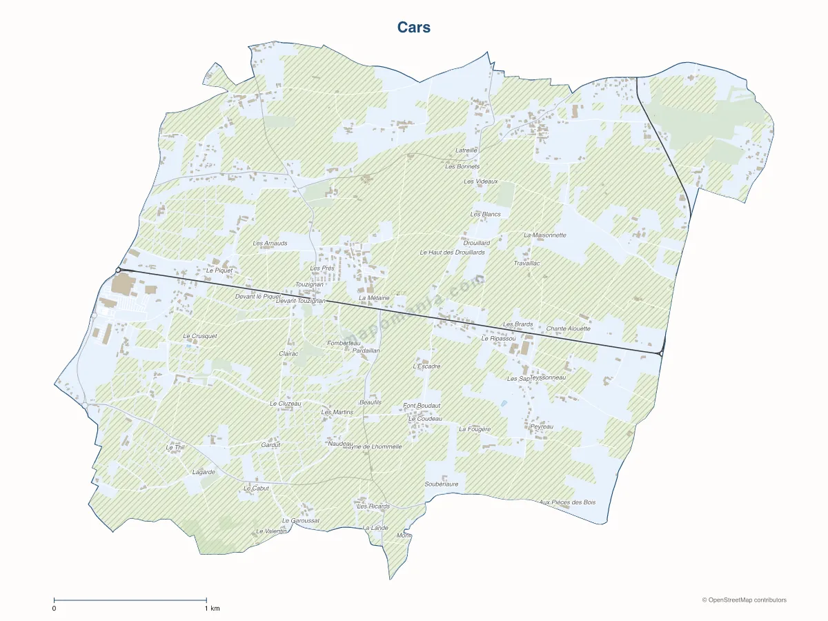 Carte de Cars à personnaliser