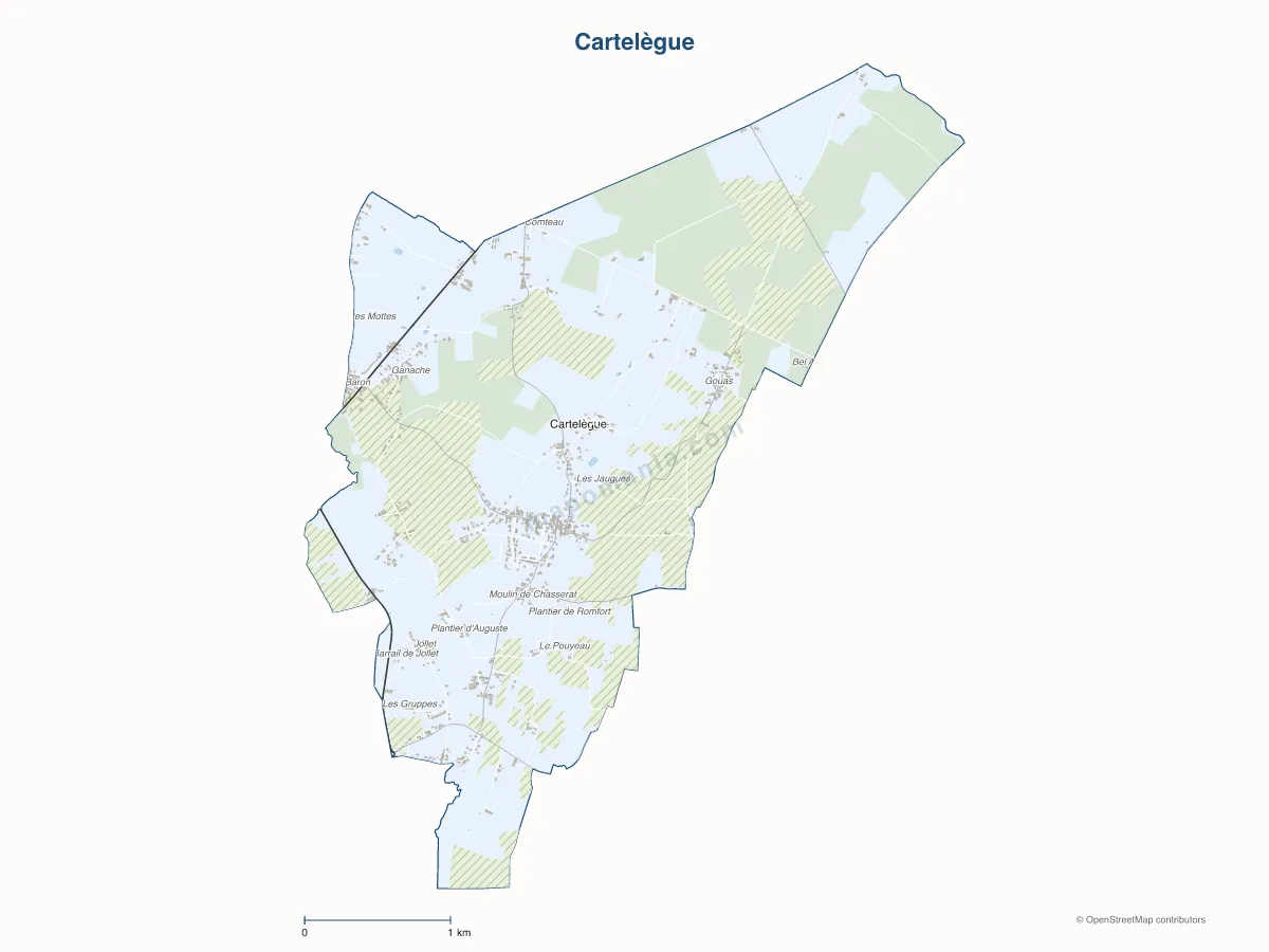 Carte de Cartelègue à personnaliser