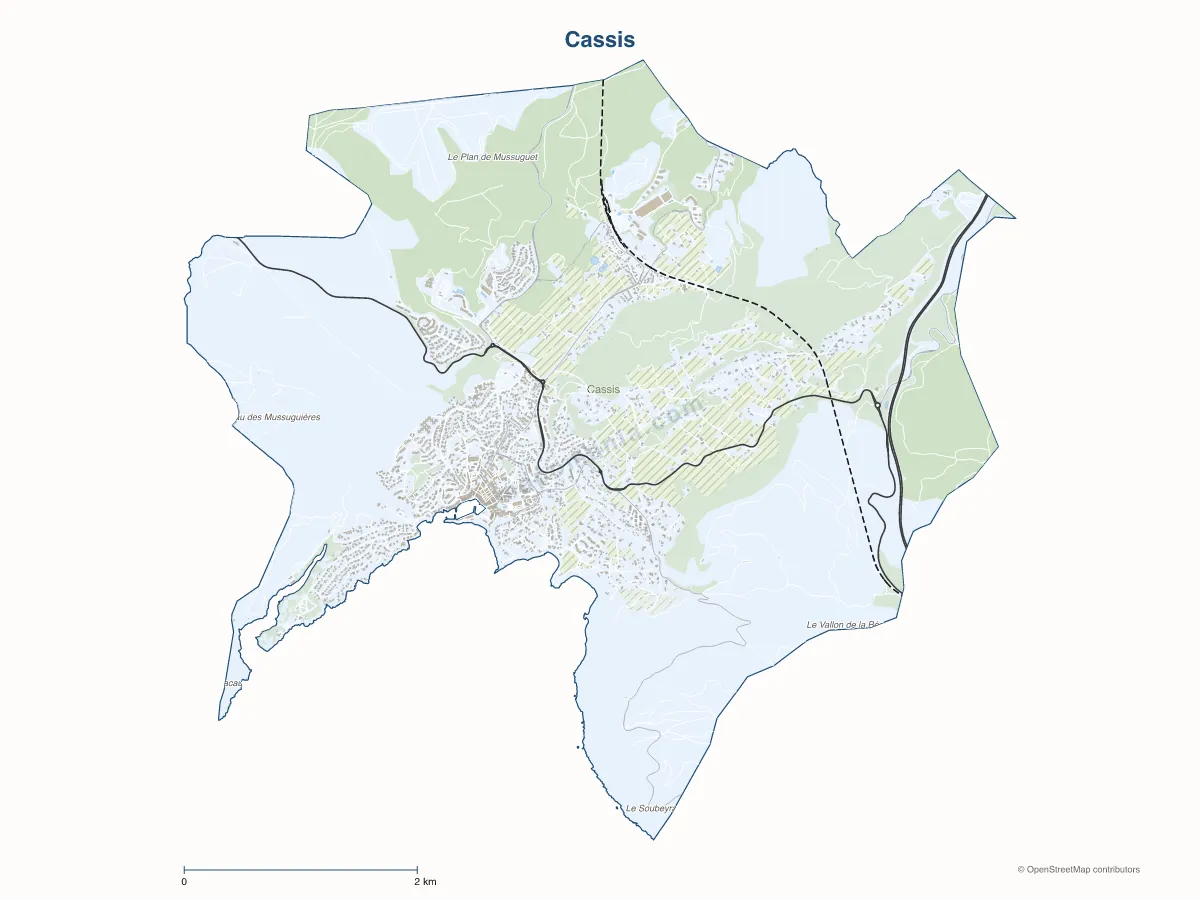 Carte de Cassis à personnaliser