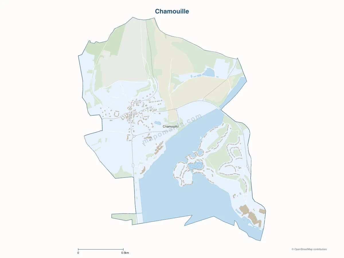 Carte de Chamouille à personnaliser