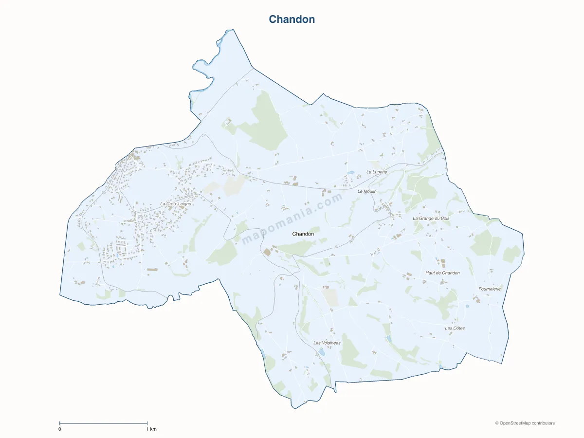 Carte de Chandon à personnaliser