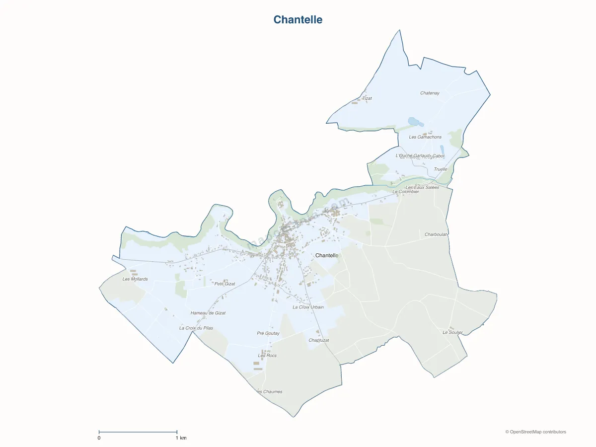 Carte de Chantelle à personnaliser