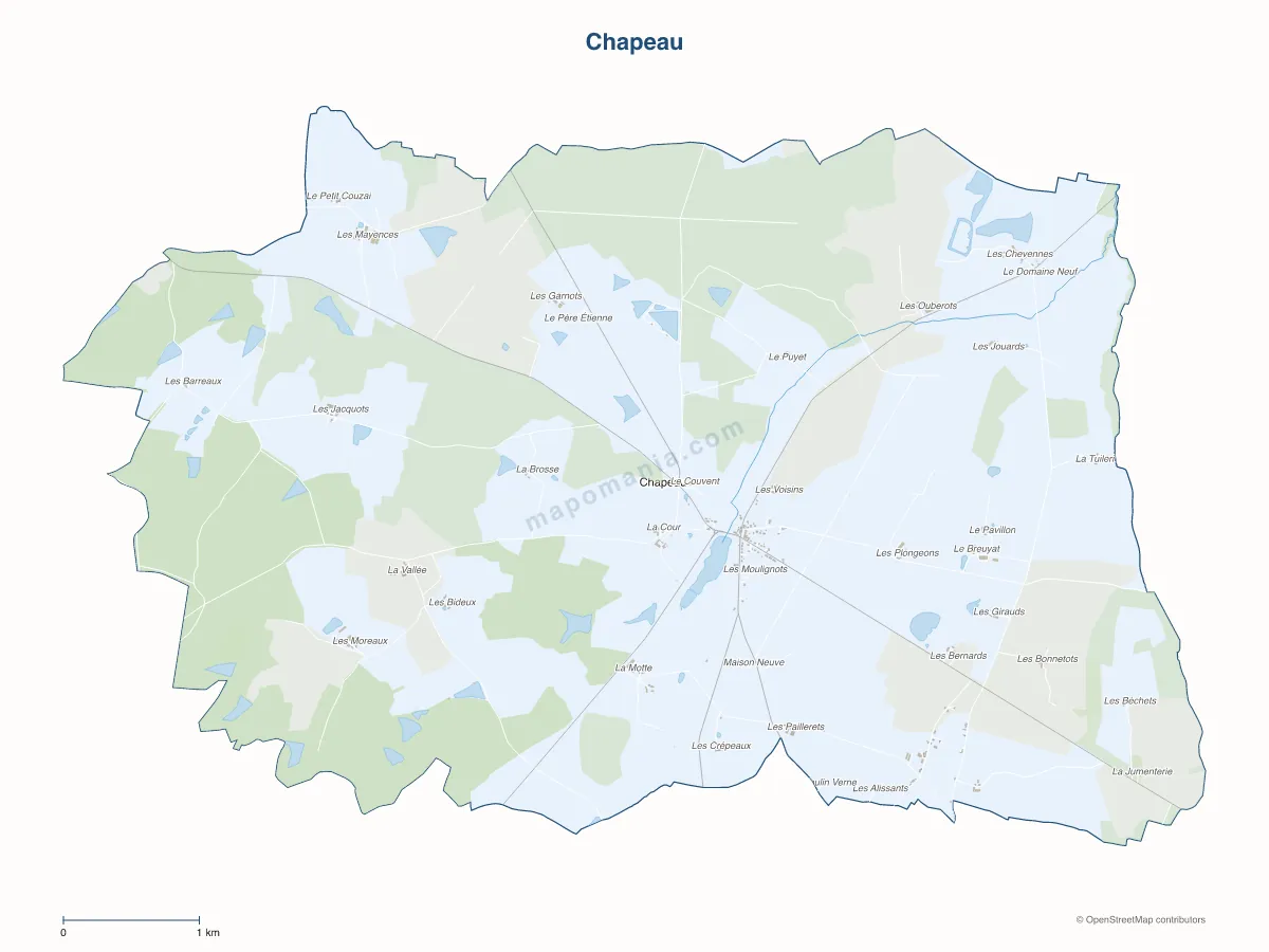 Carte de Chapeau à personnaliser