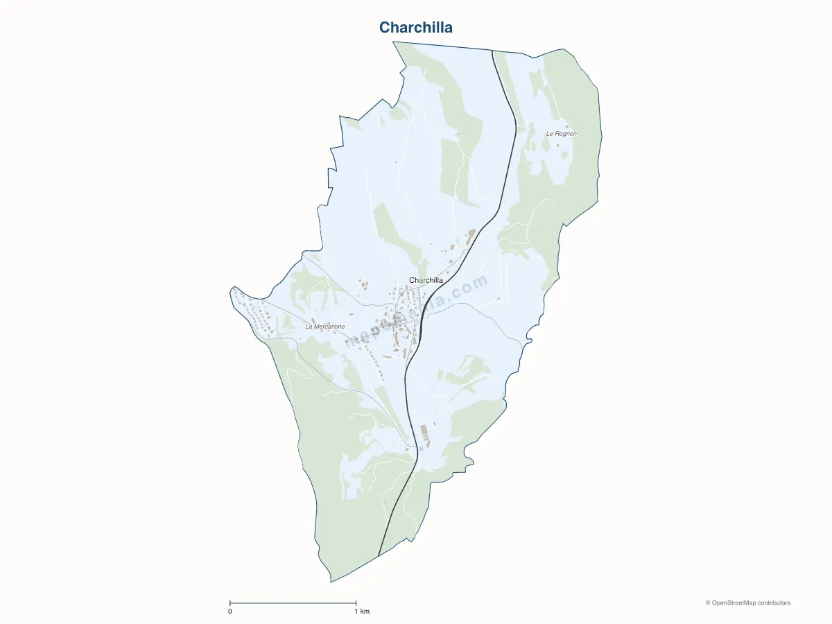 Carte de Charchilla à personnaliser