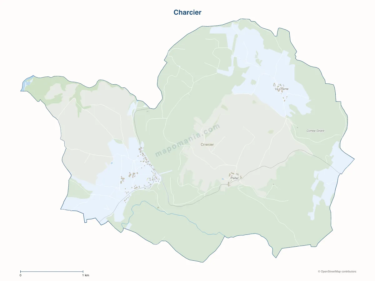 Carte de Charcier à personnaliser