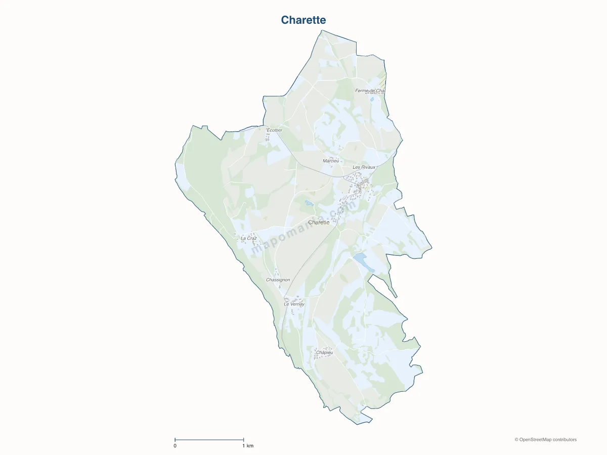 Carte de Charette à personnaliser