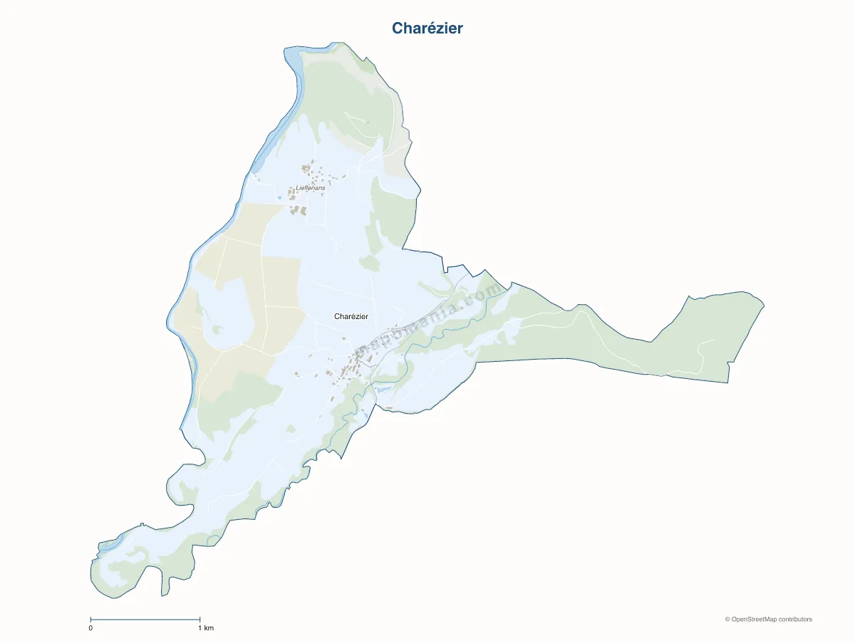 Carte de Charézier à personnaliser