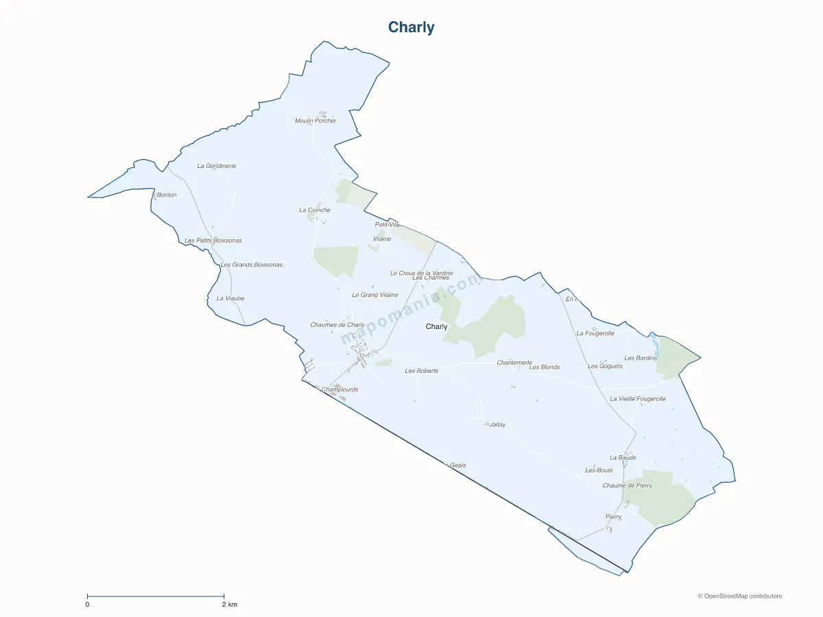 Carte de Charly à personnaliser