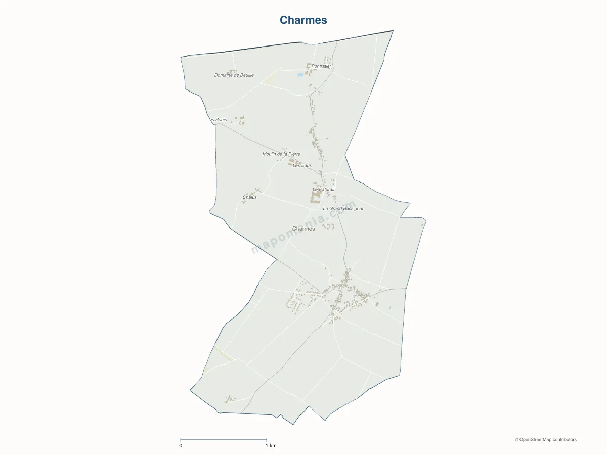 Carte de Charmes à personnaliser